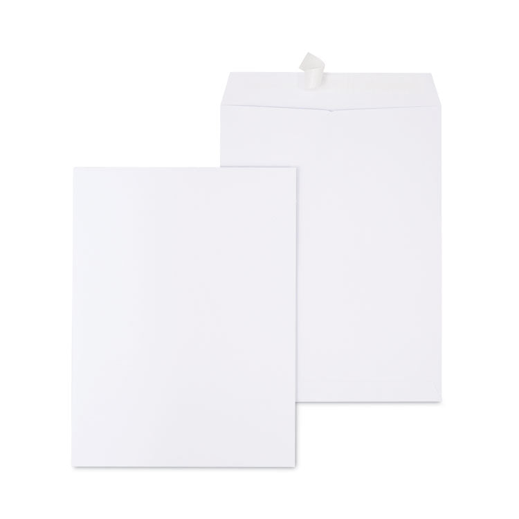 Universal - EasyClose Catalog Envelope, #10 1/2, Square Flap, Self-Adhesive Closure, 9 x 12, White, 250/Box