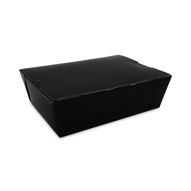 SCT - ChampPak Carryout Boxes, 7.75 x 5.5 x 2.5, Black, Paper, 200/Carton