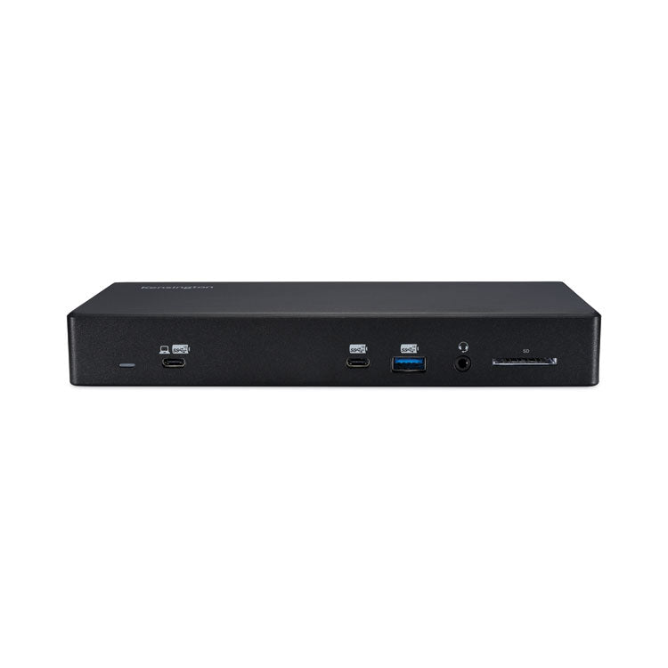 Kensington - SD4850P USB-C 10 Gbps Dual Video Driverless Docking Station, Black