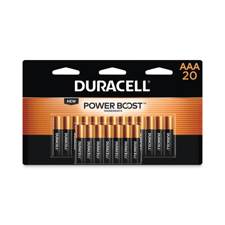 Duracell - Power Boost CopperTop Alkaline AAA Batteries, 20/Pack