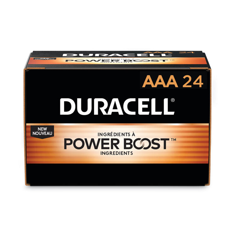 Duracell - Power Boost CopperTop Alkaline AAA Batteries, 24/Box