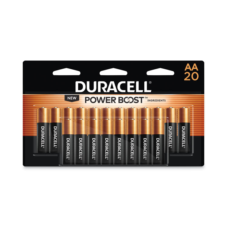 Duracell - Power Boost CopperTop Alkaline AA Batteries, 20/Pack