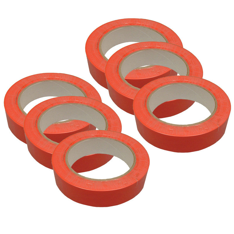 MARTIN SPORTS - Floor Marking Tape, Orange, 6 Rolls