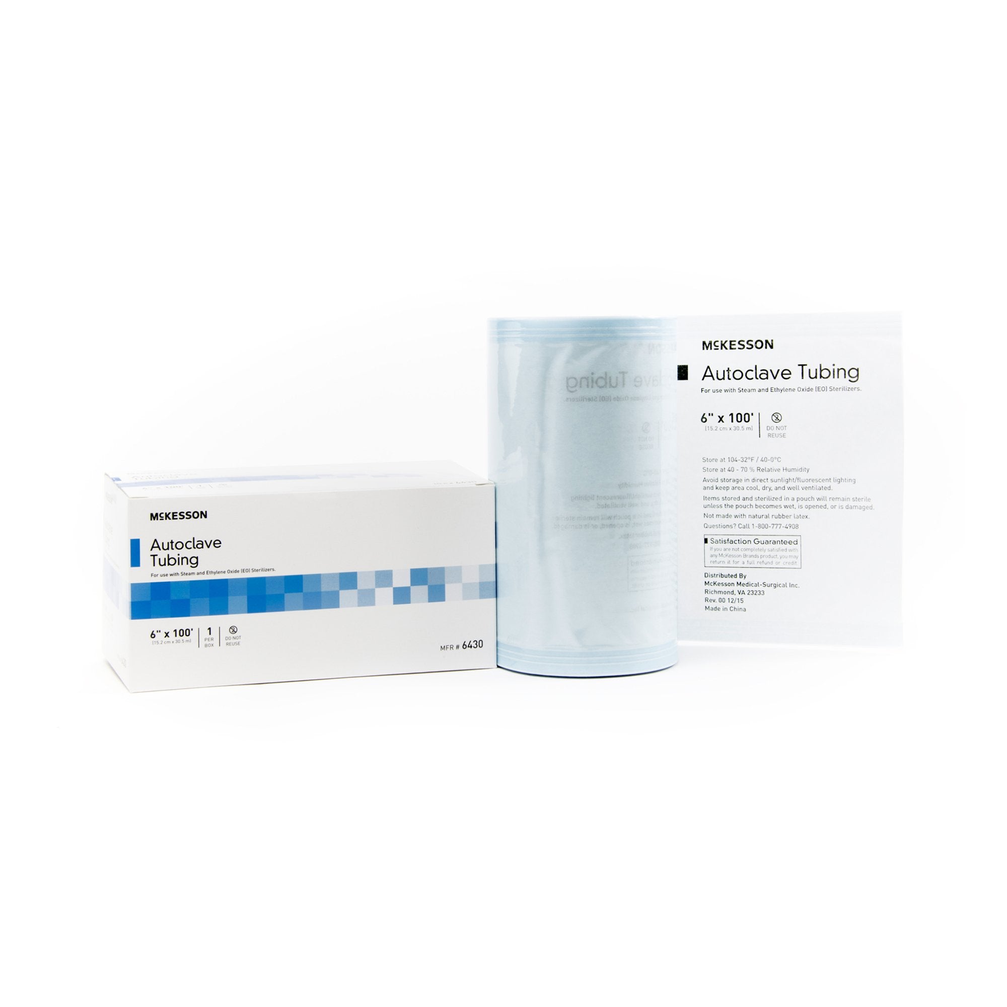 McKesson Brand - McKesson Sterilization Tubing 6 Inch X 100 Foot [1/BX]