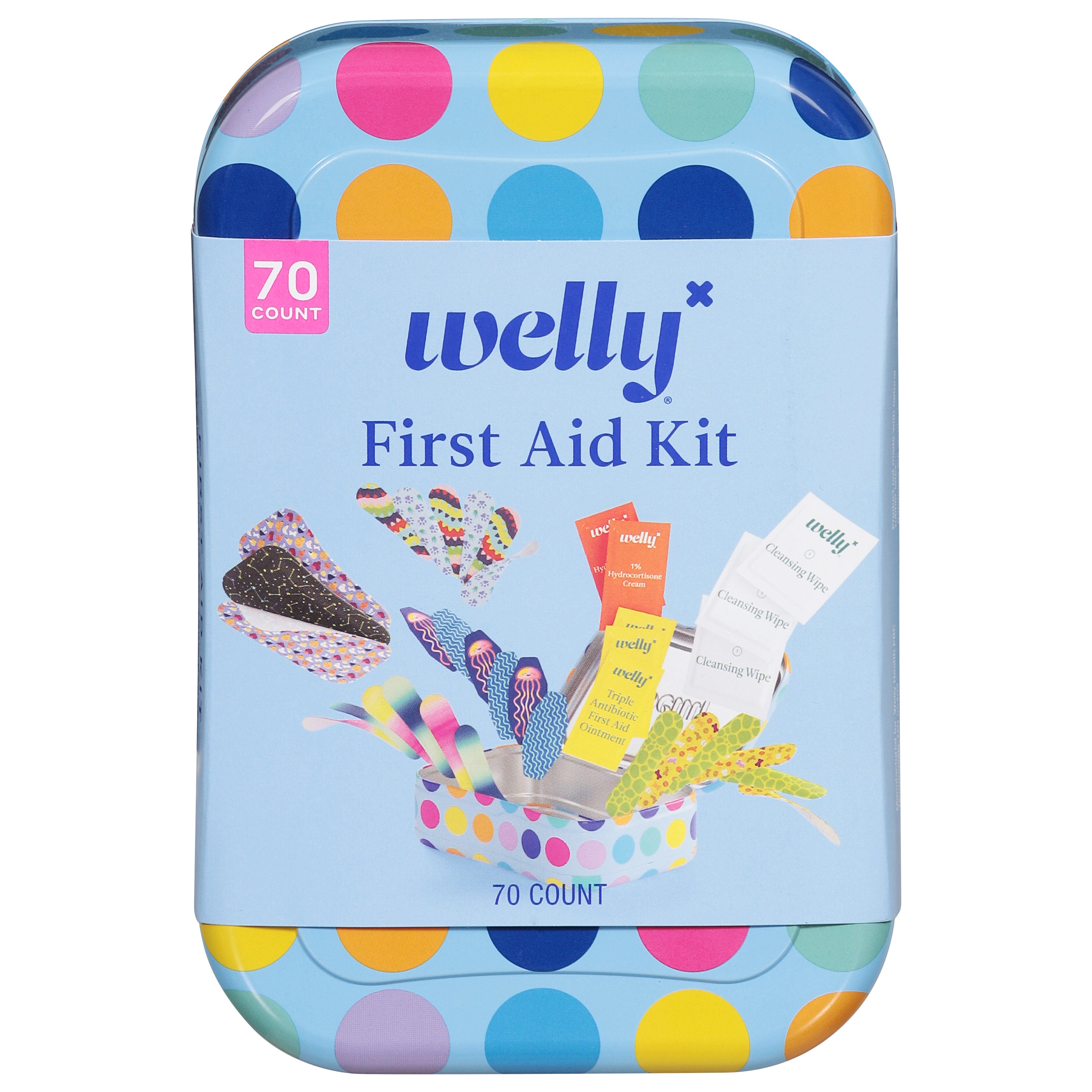 Welly First Aid Kit 70 ea - Case of 1