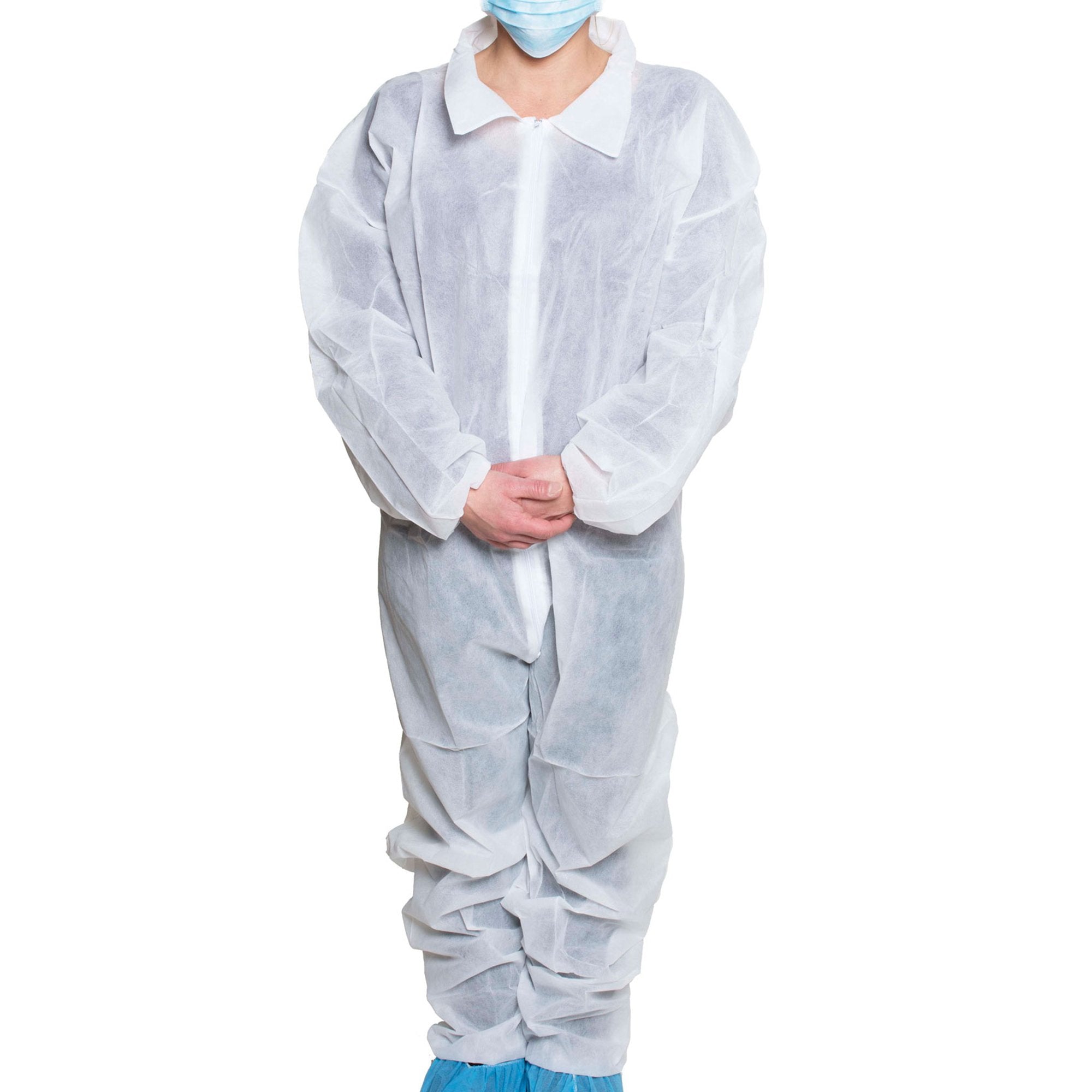 Dukal - Coverall Dukal X-Large White Disposable NonSterile [5/BG]