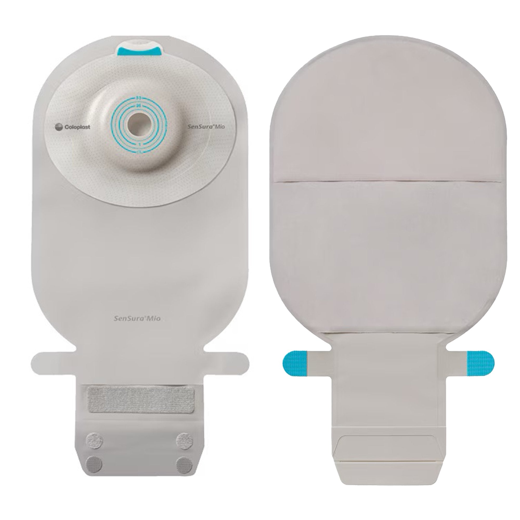 Coloplast - Ostomy Pouch SenSura® Mio Convex One-Piece System 11 Inch Length, Maxi Convex Light, Pre-Cut 13/16 Inch Stoma Drainable [10/BX] (1006181_BX)