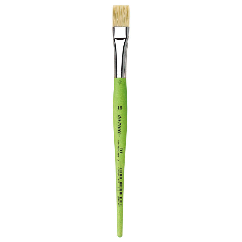 FIT Synthetics Student Brush, Synthetic, Acrylic & Oil, Flat, Series 379, Size 16