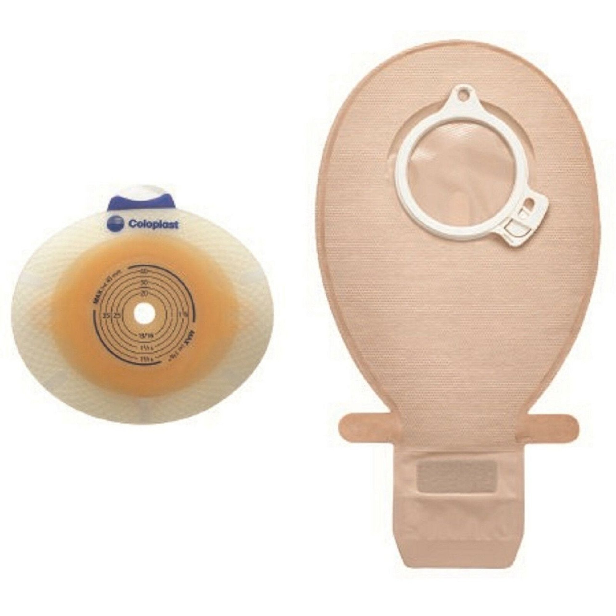 Coloplast - Ostomy Pouch SenSura® Click Two-Piece System 8-1/2 Inch Length, Maxi Without Barrier Closed End [30/BX] (642955_BX)