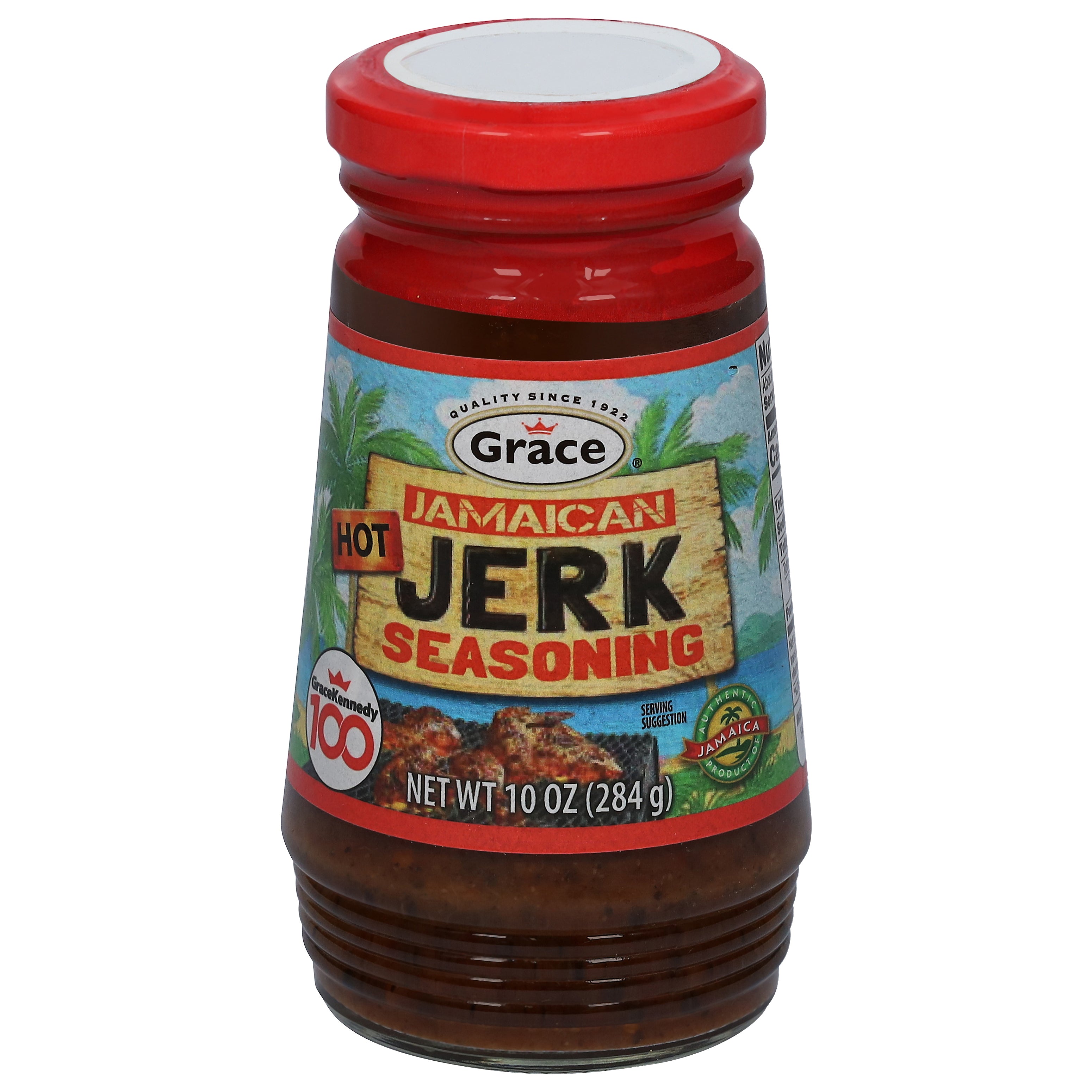 Grace Jamaican Jerk Hot Seasoning 10 oz - Case of 24