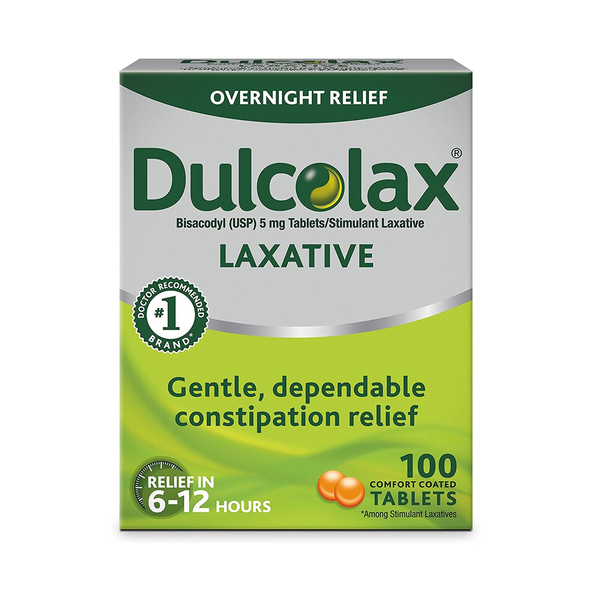Par Pharmaceuticals - Laxative Dulcolax® Tablet 100 per Box 5 mg Strength Bisacodyl USP [1/BT]