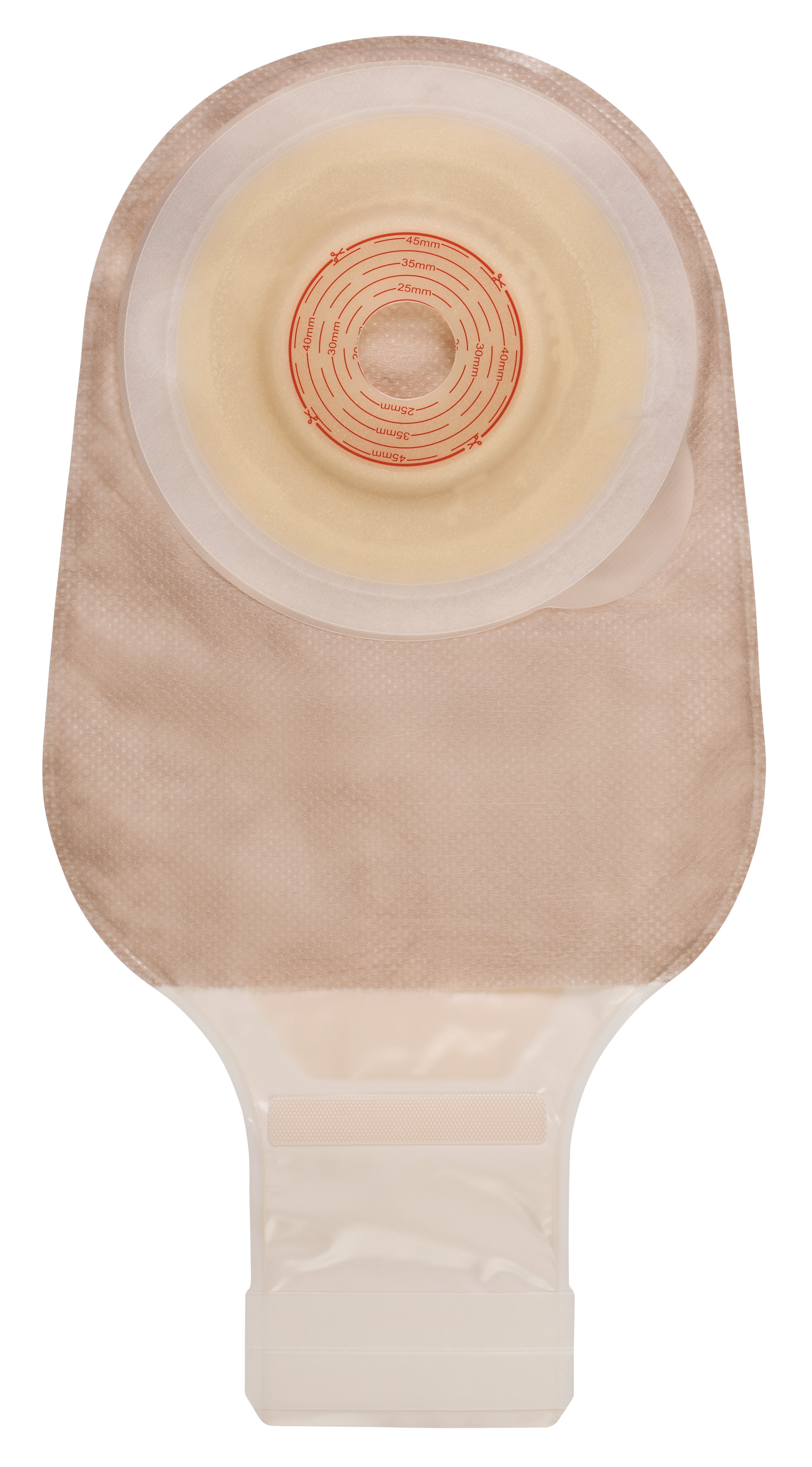 ConvaTec - Ostomy Pouch Esteem®+ One-Piece System Soft Convex V1, Trim to Fit 3/4 to 1-7/8 Inch Stoma Drainable [10/BX]