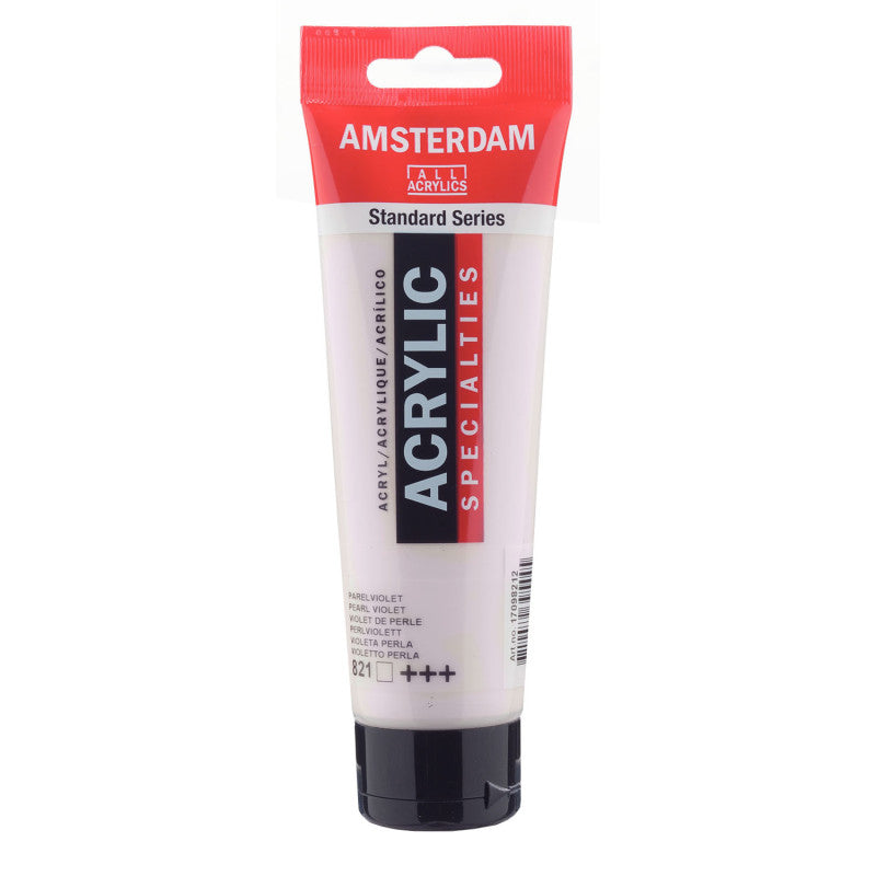 Standard Acrylic Paint, 120ml, Pearl Violet 821