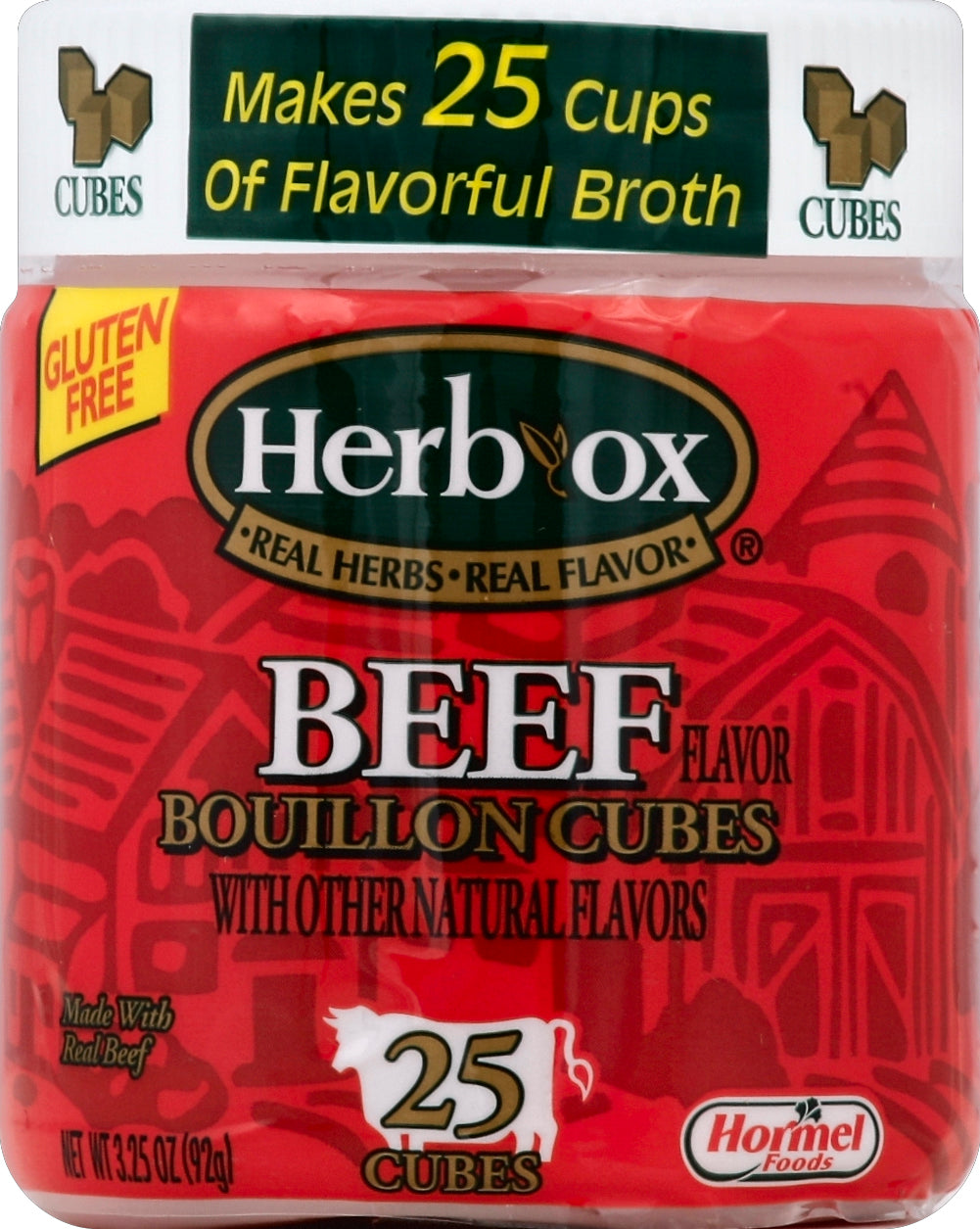 Herb-Ox Bouillon Cubes 25 ea - Case of 12