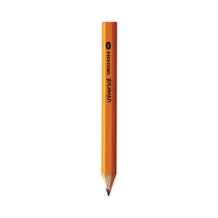 Universal - Golf and Pew Pencil, HB (#2), Black Lead, Yellow Barrel, 144/Box