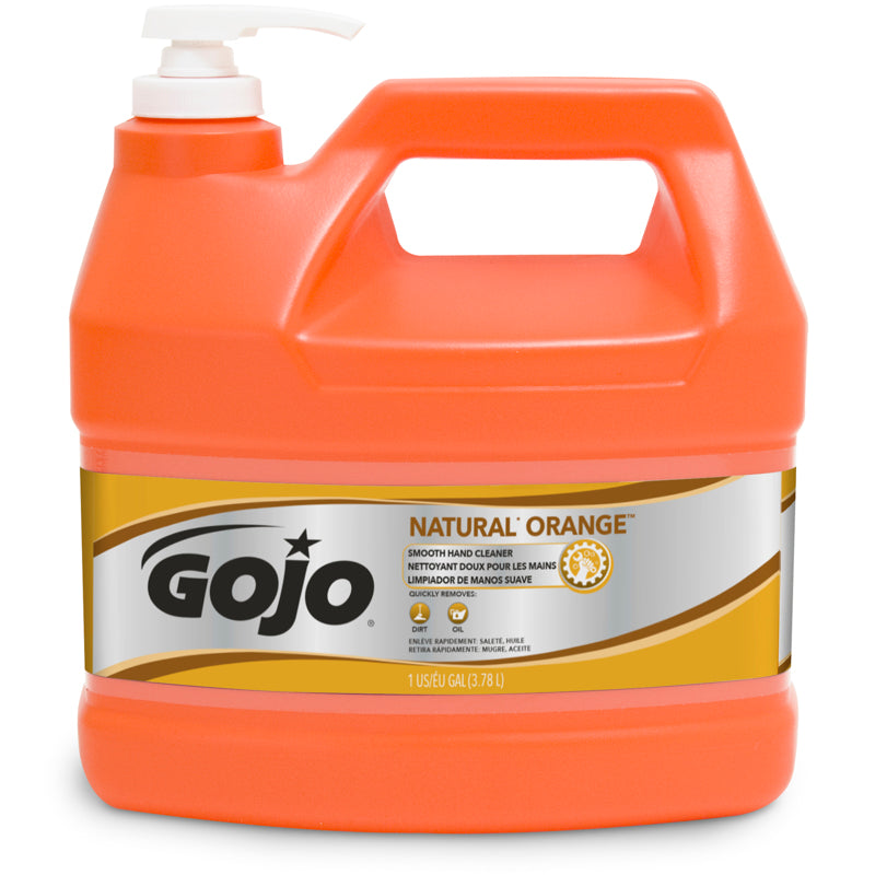 GOJO - Gojo Natural Orange Citrus Scent Hand Cleaner 1 gal - Case of 4