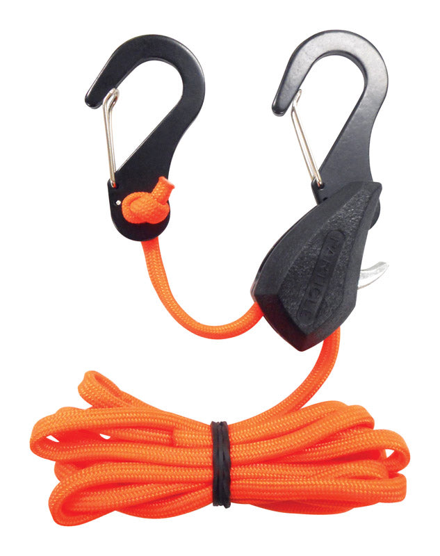 PROGRIP - ProGrip Better Than Bungee 6 ft. L Black/Orange Tie Down 2 pk