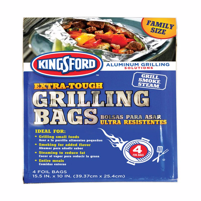 KINGSFORD - Kingsford Aluminum Grilling Bags 15.5 in. L X 10 in. W 4 pk