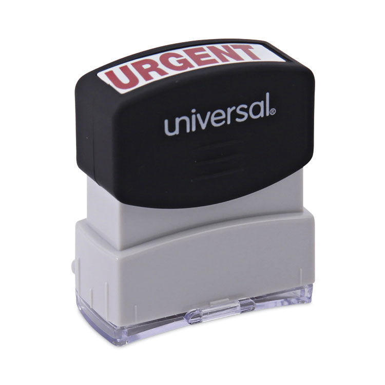 Universal - Message Stamp, URGENT, Pre-Inked One-Color, Red