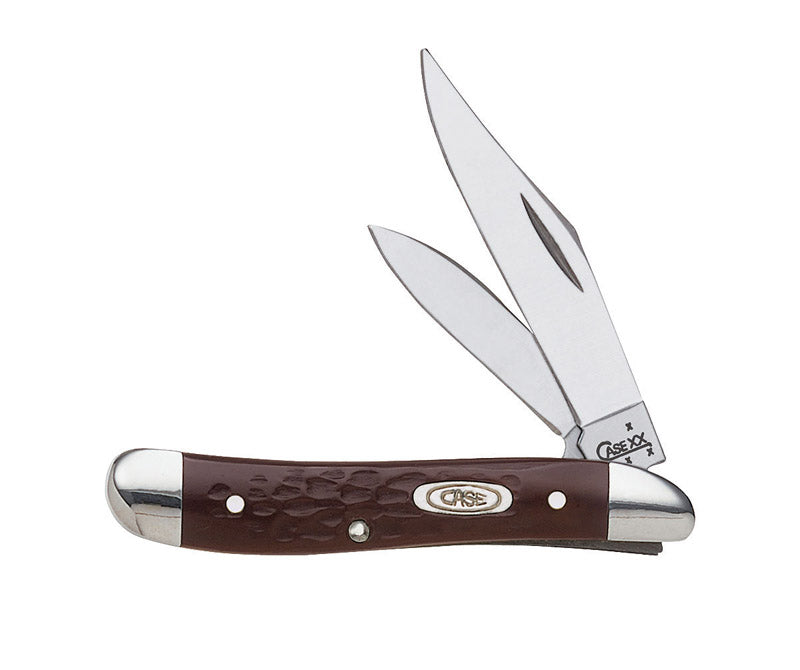 CASE - Case Working Peanut Brown Stainless Steel 2.88 in. Pocket Knife