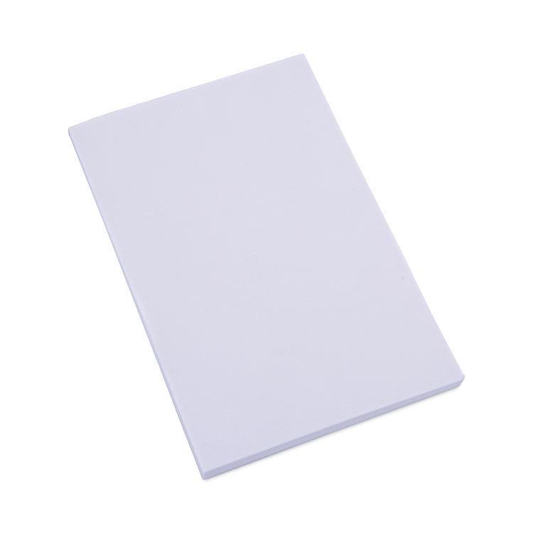 Universal - Scratch Pad Value Pack, Unruled, 4 x 6, White, 100 Sheets, 120/Carton