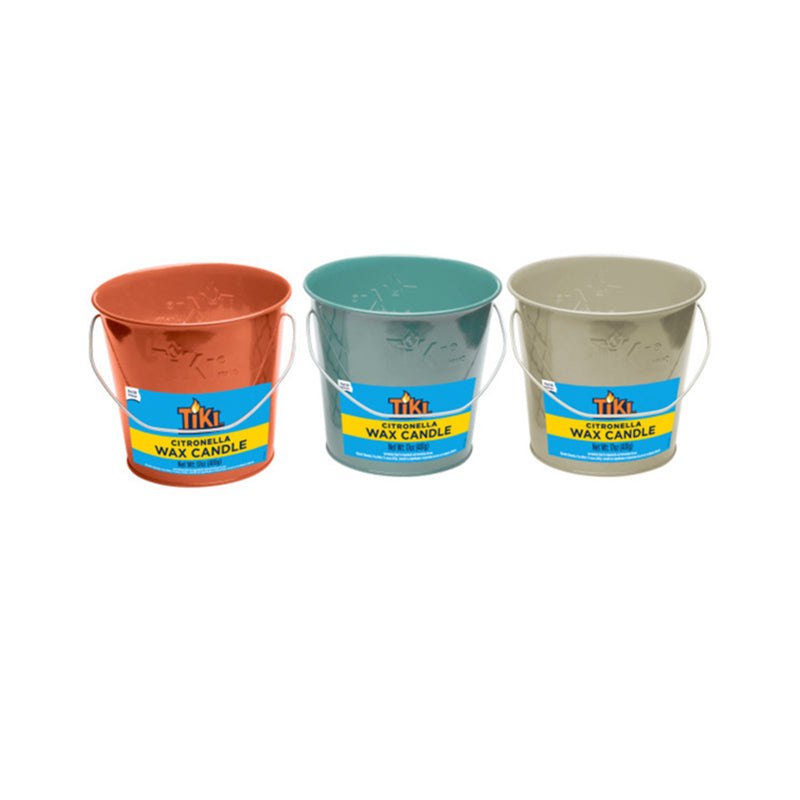 TIKI - TIKI Assorted Citronella Scent Seaside Escape Candle 17 oz - Case of 6