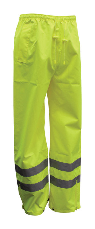 BOSS - Boss Hi-Vis Yellow Polyester Rain Pants M