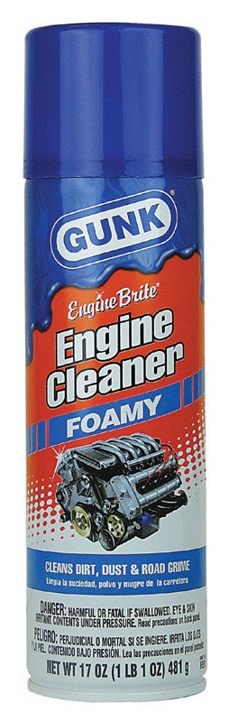 GUNK - Gunk Engine Brite No Scent Cleaner and Degreaser 17 oz Spray - Case of 6