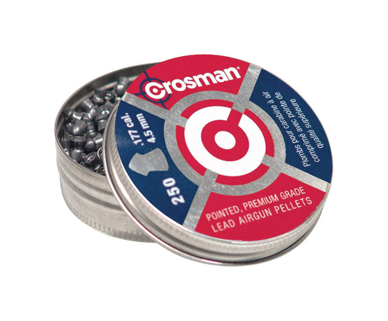 CROSMAN - Crosman Airgun Pointed Pellets 0.177 7.4 grain 250 pk