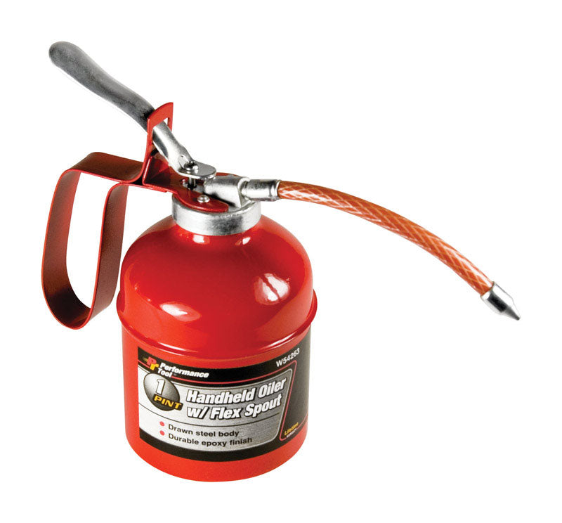 PERFORMANCE TOOL - Performance Tool 1 pt Flex Spout Oil Can
