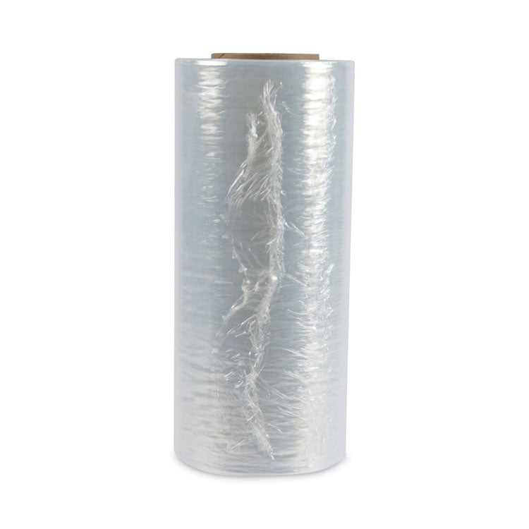 Universal - Handwrap Stretch Film, 12" x 1,500 ft Roll, 20 mic (80-Gauge), Clear, 4/Carton