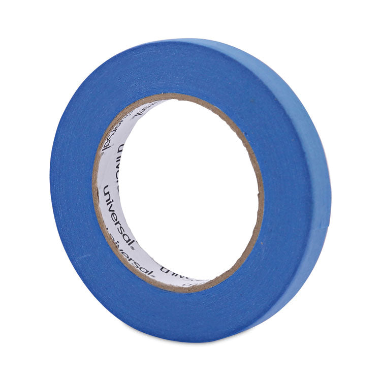 Universal - Premium Blue Masking Tape with UV Resistance, 3" Core, 18 mm x 54.8 m, Blue, 2/Pack