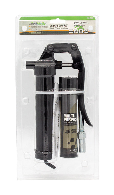 LUBRIMATIC - LubriMatic Manual Grease Gun Kit 3 oz