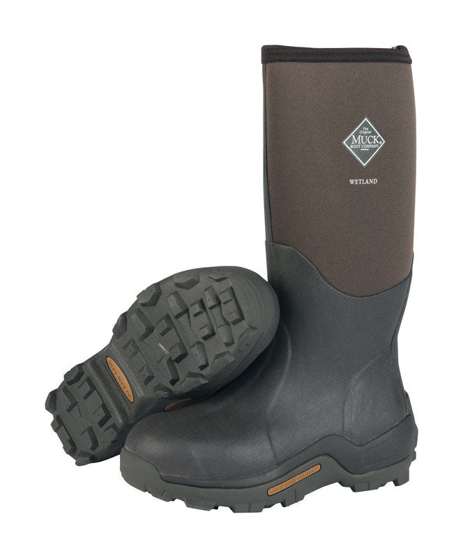 THE ORIGINAL MUCK BOOT COMPANY - The Original Muck Boot Company Wetland Men's Boots 8 US Brown