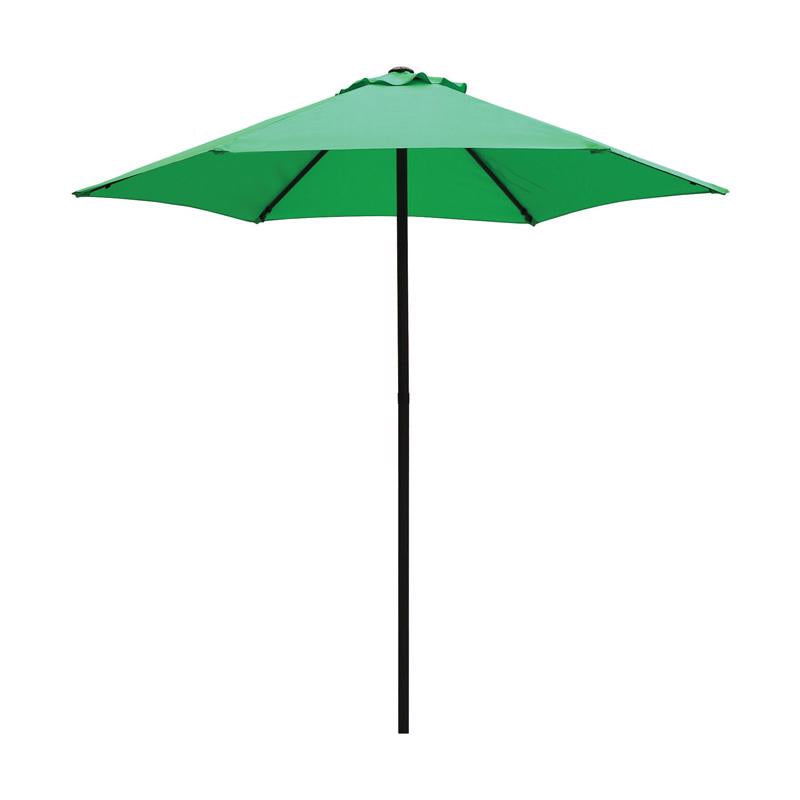 LIVING ACCENTS - Living Accents 7.5 ft. Green Market Umbrella