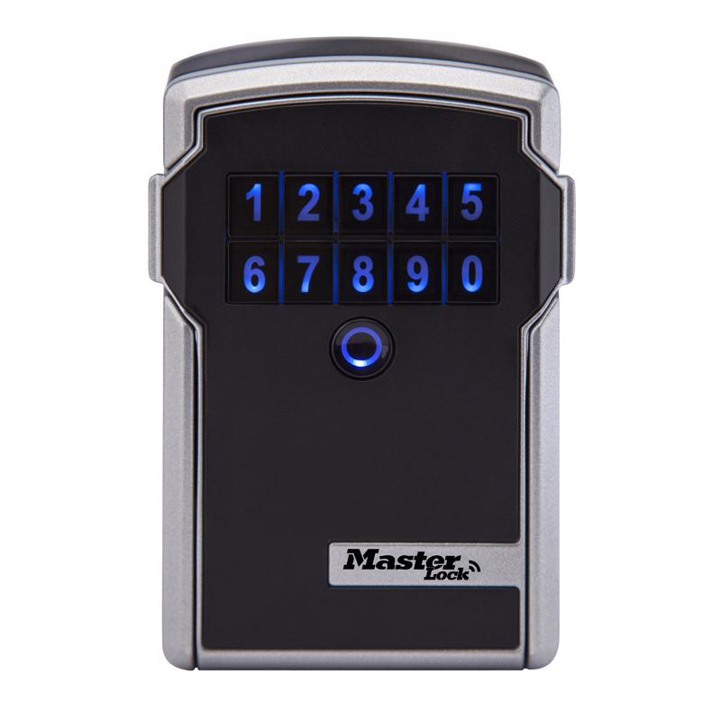 MASTER LOCK - Master Lock 5 in. H X 3-1/4 in. W X 2-5/16 in. L Steel 4-Digit Combination Bluetooth Lock Box