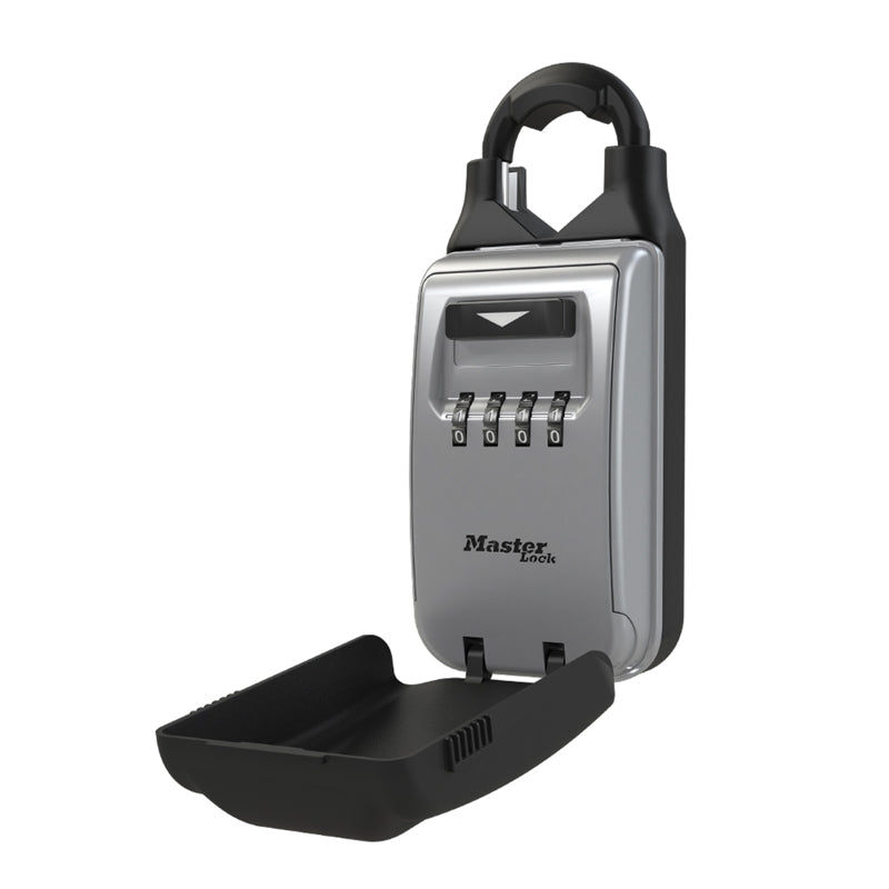 MASTER LOCK - Master Lock 2-7/8 in. W Metal 4-Dial Combination Lock Box