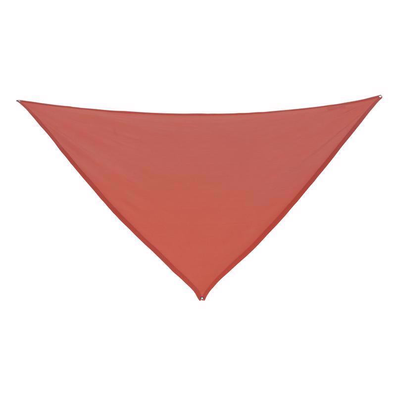 COOLAROO - Coolaroo Ready-To-Hang Polyethylene Shade Sail Triangle Shade Sail Canopy 10 ft. H X 10 ft. W X 10 f [450793]