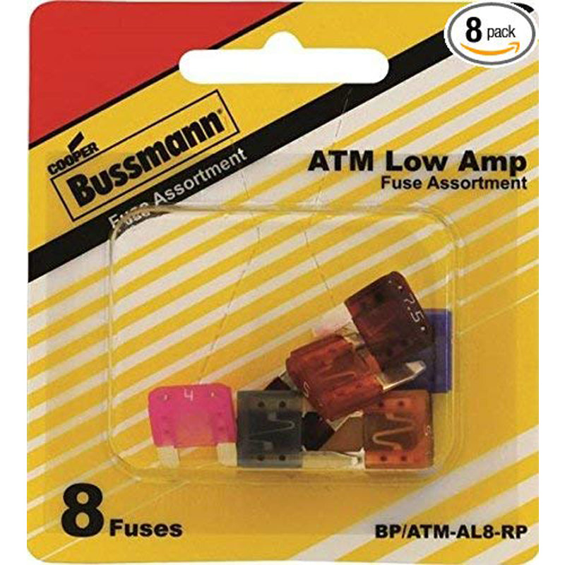 BUSSMANN - Bussmann ATM Assorted Blade Fuse 8 pk - Case of 5