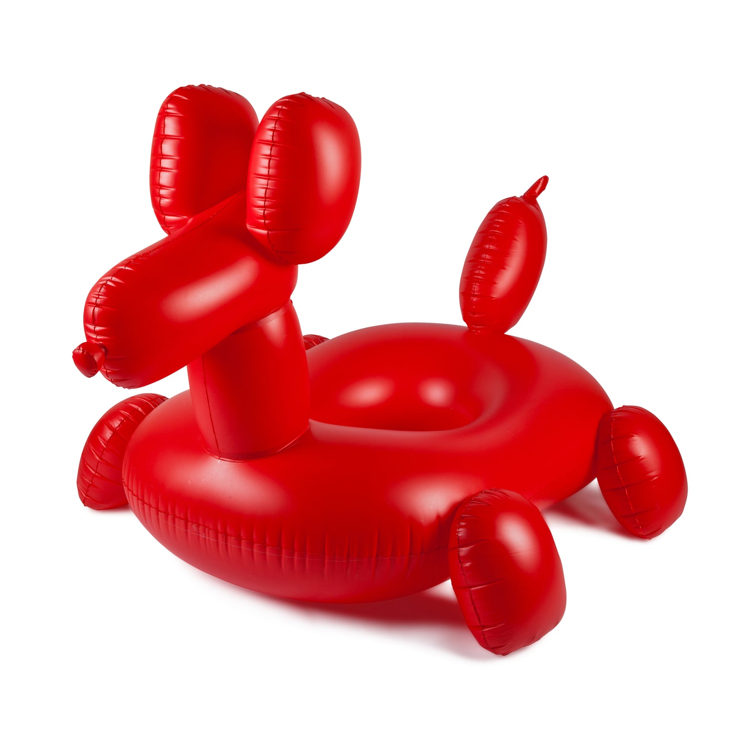 BigMouth Red Vinyl Inflatable Giant Balloon Animal Pool Float - Case of 4