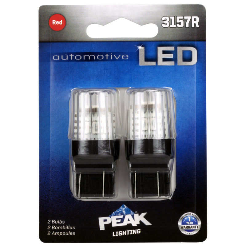 PEAK - Peak LED Parking/Stop/Tail/Turn Automotive Bulb 3157R