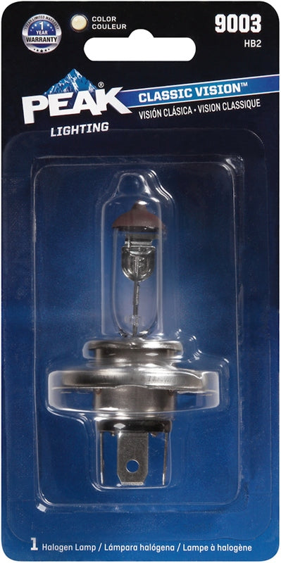 PEAK - Peak Classic Vision Halogen High/Low Beam Automotive Bulb 9003 HB2