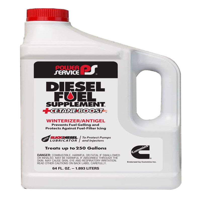 POWER SERVICE - Power Service Diesel Fuel Anti-Gel 64 oz