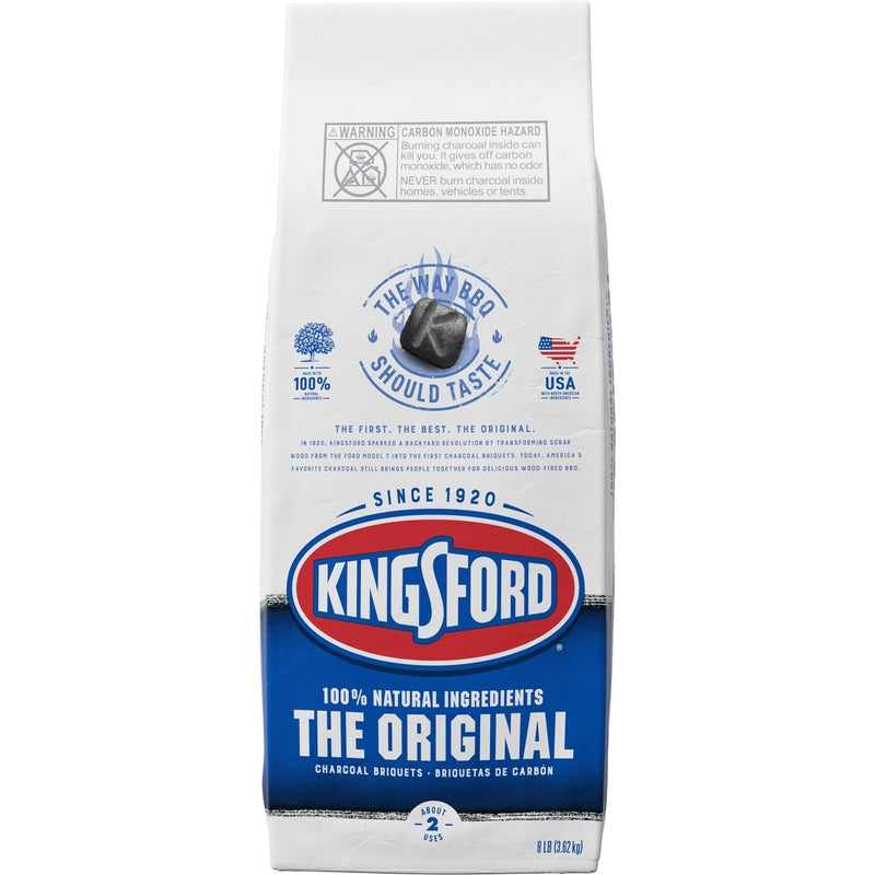 KINGSFORD - Kingsford All Natural Original Charcoal Briquettes 8 lb