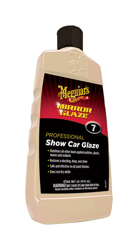 MEGUIAR'S - Meguiar's Mirror Glaze 7 Auto Polish 16 oz