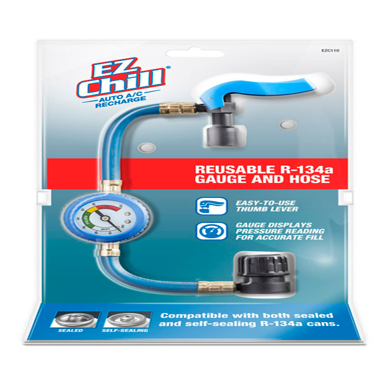 EZ CHILL - EZ Chill 1 pc AC Gauge and Hose