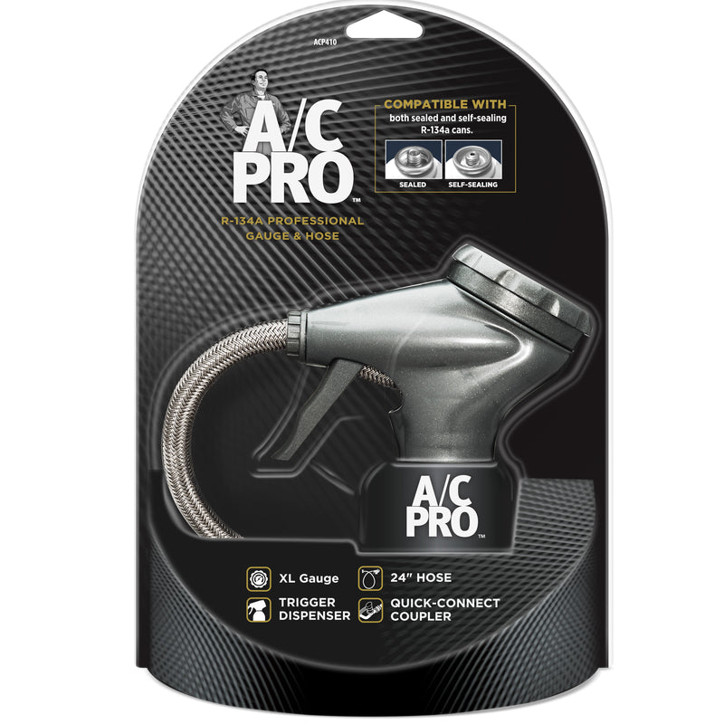 A/C PRO - A/C Pro R134a 1 pc AC Gauge and Hose