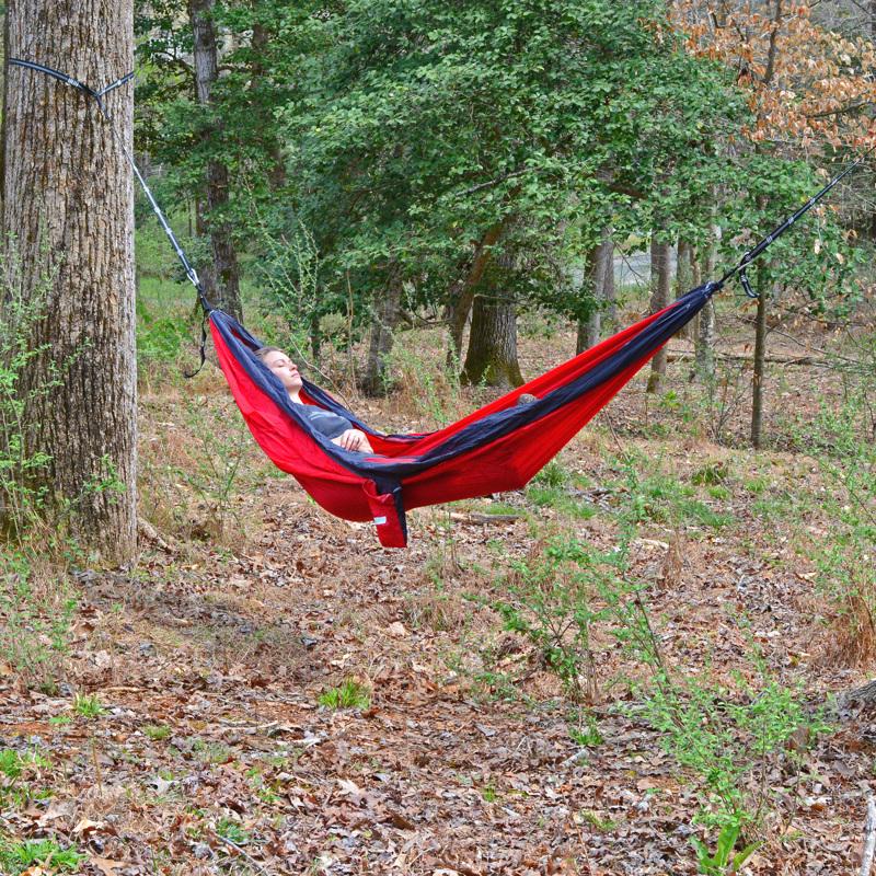 ALGOMA - Algoma 79 in. W X 10 ft. L Red Hammock