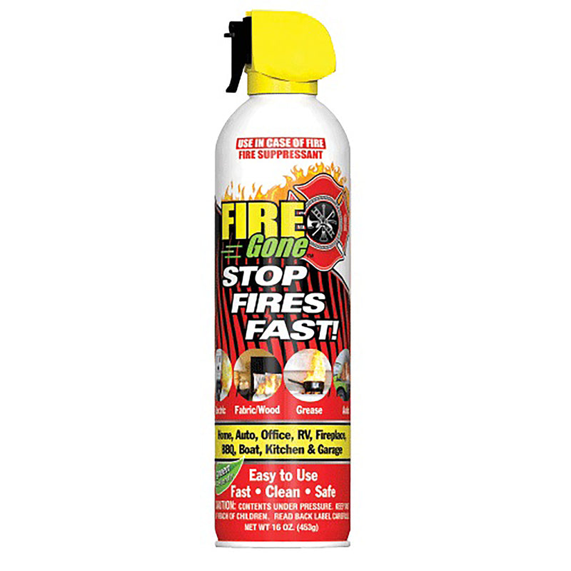 FIRE GONE - Fire Gone Fire Suppressor For Household - Case of 6