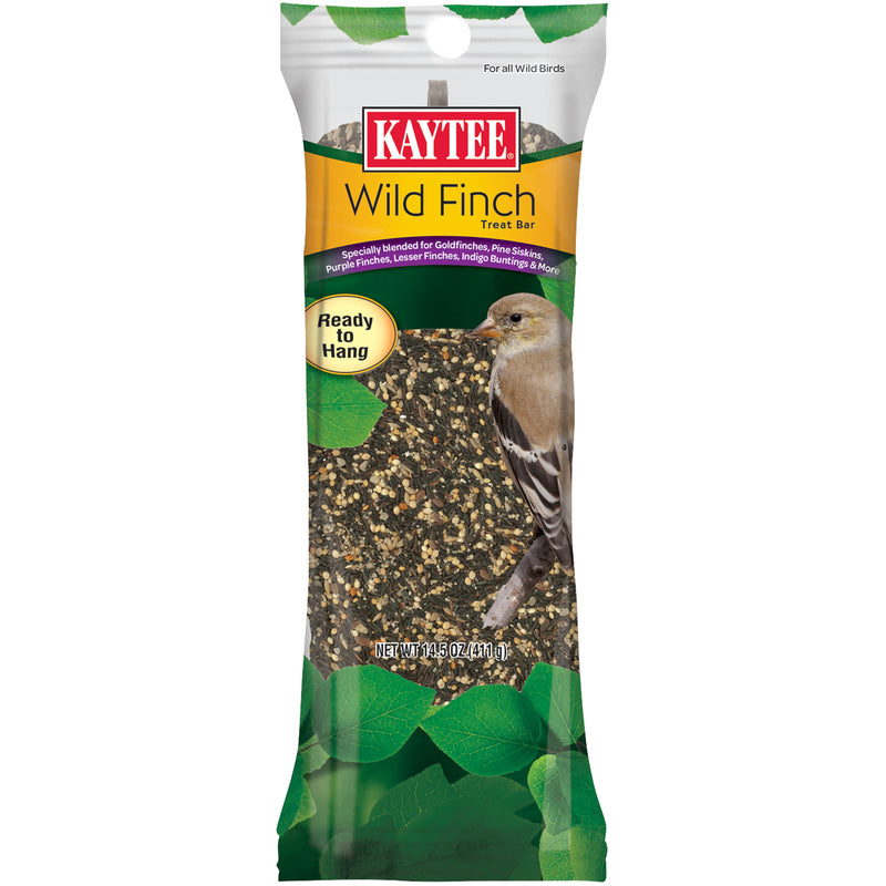 KAYTEE - Kaytee Wild Finch Treat Bar Songbird Hulled Sunflower Seed Energy Treat Bar 14.5 oz